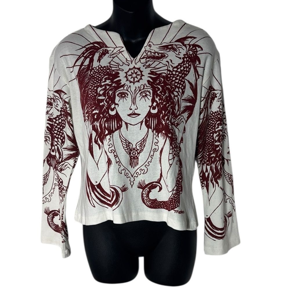 Oh my goddess by tresham Gregg women’s shirt medium Rhiannon spiritual art top